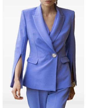 Hanita Blazer Con Decorazione - Blu