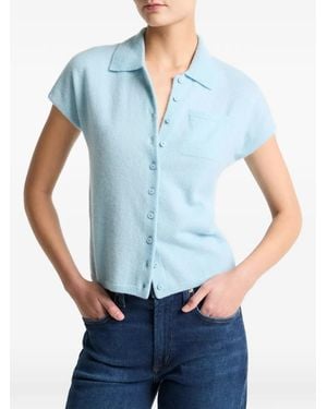 Vince Button Shirt - Blue