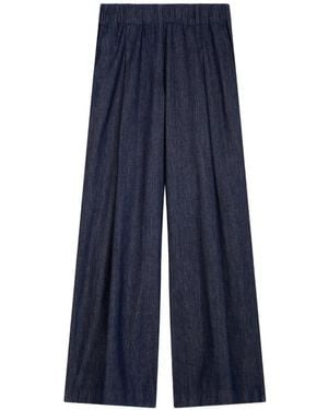 Dries Van Noten Pleated Jeans - Blue