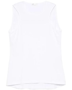 Roberto Collina Sleeveless Top - White