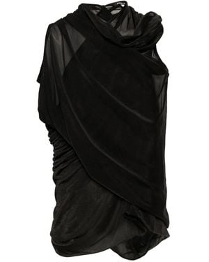 Junya Watanabe Top Asimmetrico - Nero