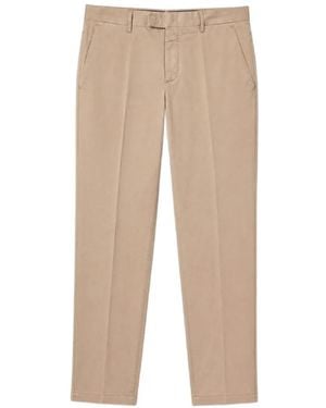 PT Torino Straight-Leg Chino Trousers - Natural