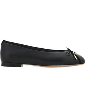 Ferragamo Ballerinas Mit Schleifendetail - Schwarz