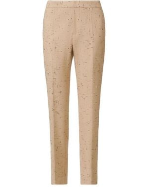 Fabiana Filippi Side-Pocket Trousers - Natural