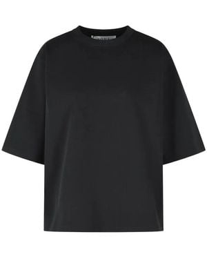 Rohe Logo-Tag Oversized T-Shirt - Black