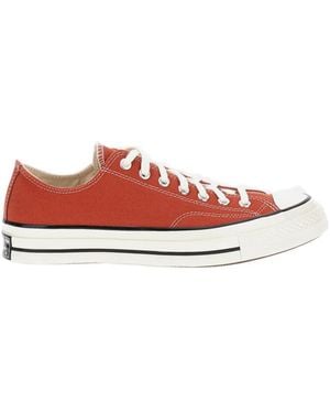 Converse Chuck 70 Canvas Trainers - Red