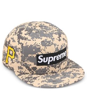 Supreme Gorra Mlb Teams 59Fifty De X New Era - Blanco