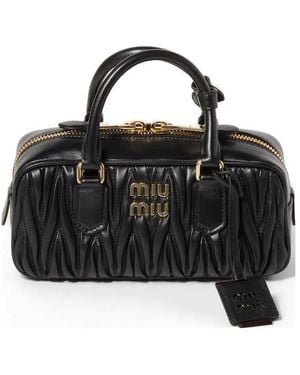 Miu Miu Bolso Shopper Arcadie - Negro