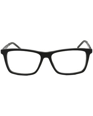 HUGO Rectangle-Frame Glasses - Black