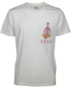 Equipment Frontal-Print Cotton T-Shirt - Grey