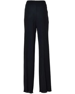 Alberta Ferretti High-Waisted Trousers - Blue