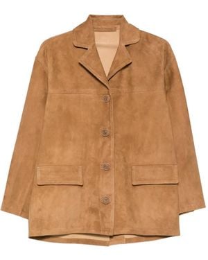 Salvatore Santoro Button-Up Patch-Pocket Jacket - Brown