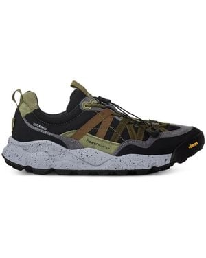 Flower Mountain Iwano 2 Uni Lace-Up Trainers - Black