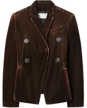 Tory Burch Double-Breasted Blazer - Black