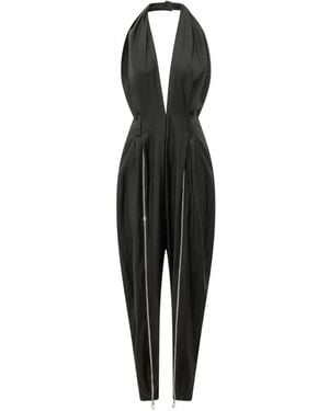 Coperni Combinaison Zippée À Design Sans Manches - Black