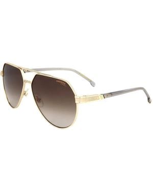 Carrera Lunettes De Soleil 1067 À Monture Pilote Et Double Pont - White