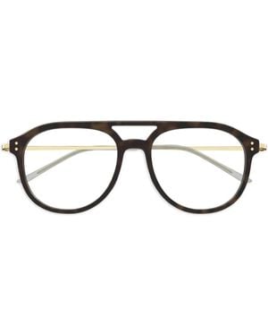 Gucci Gg1708O Brille Mit Pilotengestell - Braun