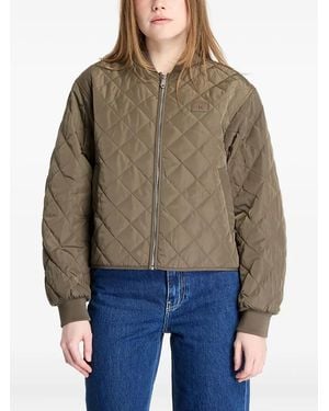 Calvin Klein Quilted Jacket - Brown