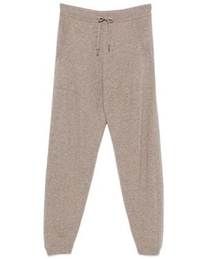 Bompard Cashmere Track Trousers - White
