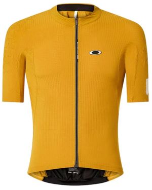 Oakley Gridskin ストライプ ジャージ - イエロー