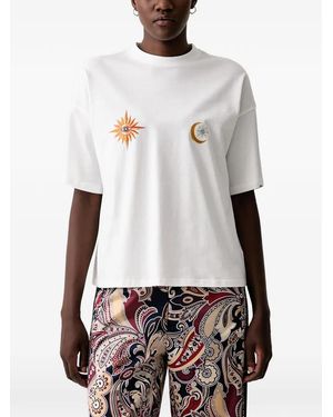Never Fully Dressed Graphic-Print T-Shirt - White