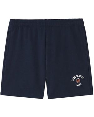 Chocoolate Ensemble Haut-Short À Logo - Blue