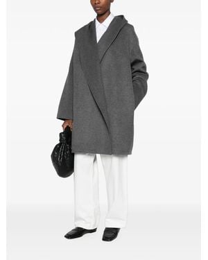 TOTEME Oversized-Kapuzenmantel Mit Schalkragen - Grau