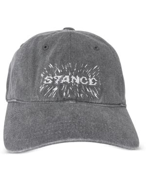 Stance Logo-Embroidered Baseball Cap - Grey