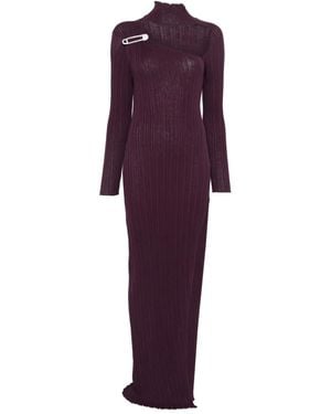 GIUSEPPE DI MORABITO Kleid aus Wollgemisch - Lila