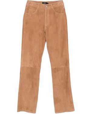 Arma Suede Pocket Trousers - Brown