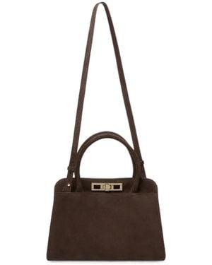 Fabiana Filippi Sac Médium En Daim - Brown