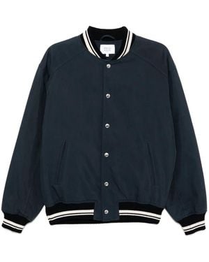 Maison Kitsuné Teddy ボンバージャケット - ブルー