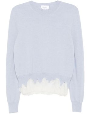 McQueen Cobweb トップ - ホワイト