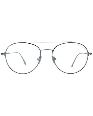 Tom Ford Round-Frame Glasses - White