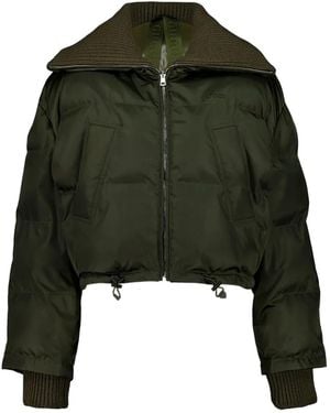 Gucci ジップアップ ボンバージャケット - グリーン