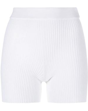 Cecilie Bahnsen Imona Cotton-Blend Shorts - White