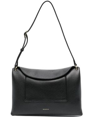 Wandler Sac Porté Épaule En Cuir - Black