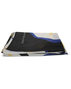 Cala De La Cruz Foulard À Imprimé Abstrait - Black