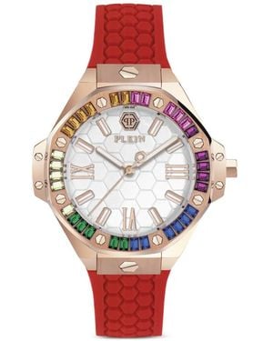 Philipp Plein Lady Royal 39Mm Watch - Red