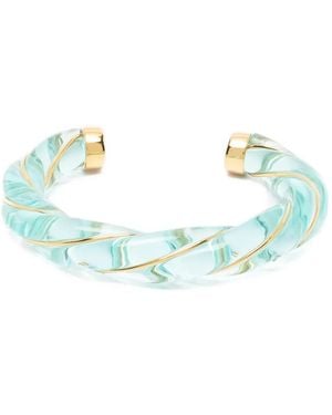 Aurelie Bidermann Bracelet Diana À Design Torsadé - Blue
