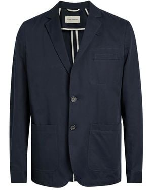 Oliver Spencer Single-Breasted Blazer - Blue