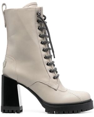Furla Climb 95Mm Hiking Boots - White