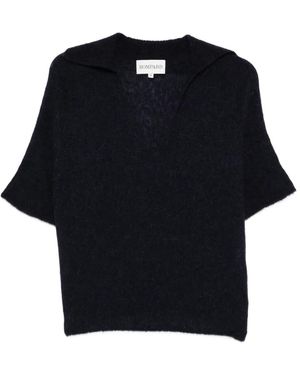 Bompard Short Sleeve Classic Polo - Blue