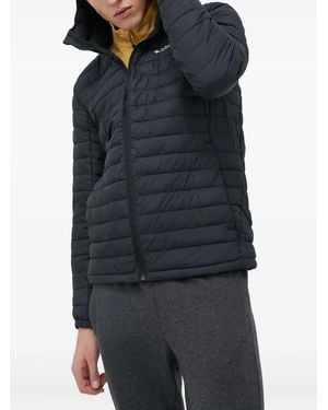 Columbia Falls Hooded Quilted Jacket - Blue