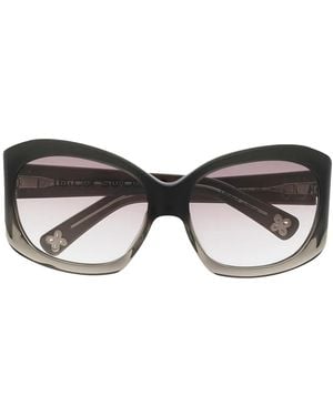 10 Corso Como Cat-Eye-Sonnenbrille Mit Farbverlauf - Schwarz