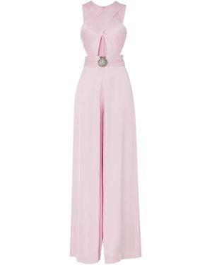Temperley London Cut-Out Jumpsuit - Pink
