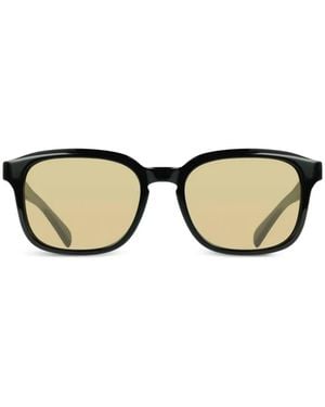 Paul Smith Eckige Parfett Sonnenbrille - Schwarz