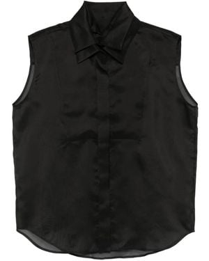 Viktor & Rolf Layered Sleeveless Shirt - Black