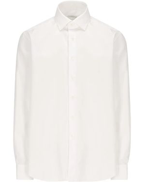 Xacus Cotton Shirt - White