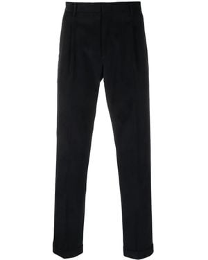 Briglia 1949 Mid-Rise Tapered Trousers - Black